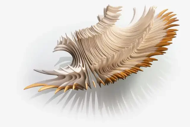 Porcelán bross arany részletekkel fehér háttéren